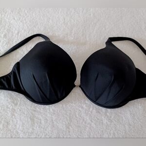 VENUS Push-Up Bikini Top - Black Beauty, Size 32G/34DDD/36DD